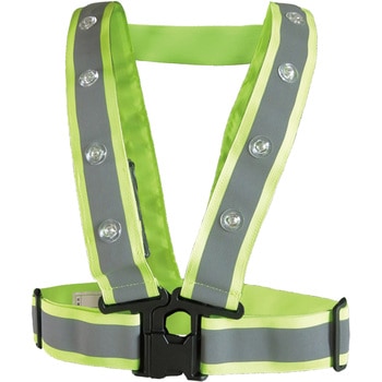 827560 点滅式LED安全ベスト アタックベース 00589088