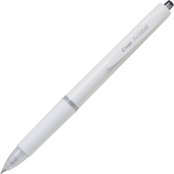 アクロボール ボールペン オフホワイト軸 0.5mm パイロット