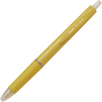 アクロボール ボールペン イエロー軸 0.5mm パイロット
