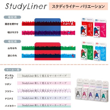 マーカーテープ スタディライナー 暗記用 - PLUS(プラス)[文具]