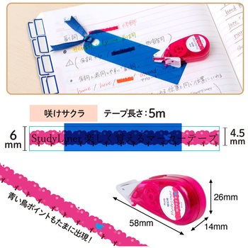 マーカーテープ スタディライナー 暗記用 PLUS(プラス)[文具]
