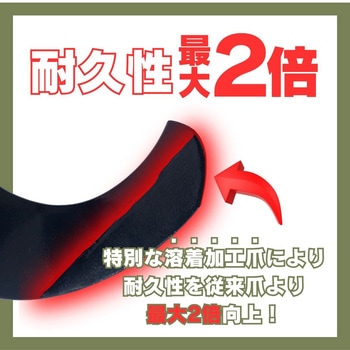ニプロ製品適合ロータリー耕運爪(超硬合金溶着加工あり) - ノウキナビプラス
