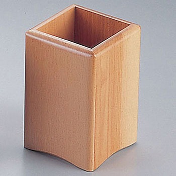 木製 角丸箸立 用美(ヤマコー)