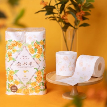 HANATABA金木犀12ロールダブル 丸富製紙