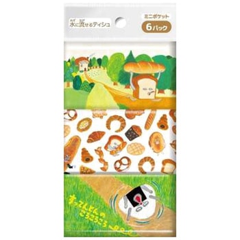 パンどろぼう ミニポケットティシュ ダイレイ