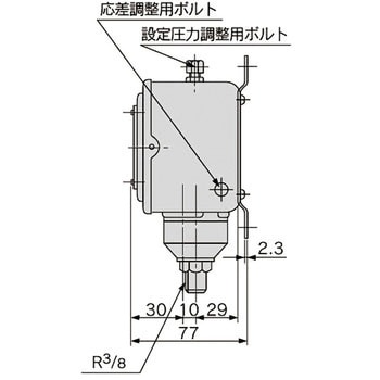 圧力スイッチISGシリーズ