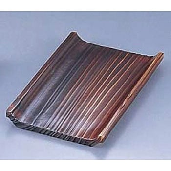 焼杉ワイドおしぼり皿 (4～5人用) 用美(ヤマコー)