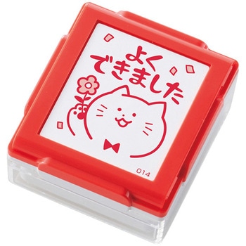 いいね!スタンプくん レッド シヤチハタ