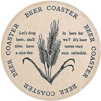 紙コースター BEER 尚美堂