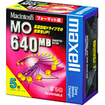 Amazon.co.jp: maxell 640MB MO Disc, 5-Pack MA-M640.B1P5