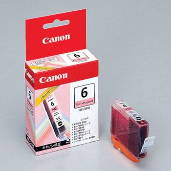BCI-6PM 純正インクカートリッジ Canon BCI-6 1個 Canon 【通販