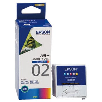 IC5CL02 純正インクカートリッジ EPSON IC02 1個 EPSON 【通販サイト