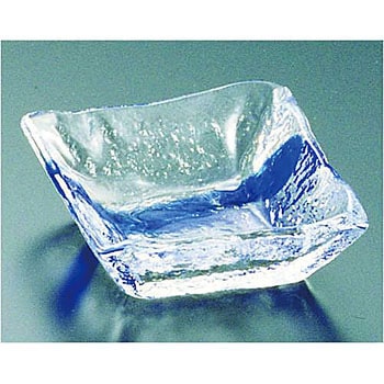 硝子和食器 一筆 角鉢 吉沼硝子