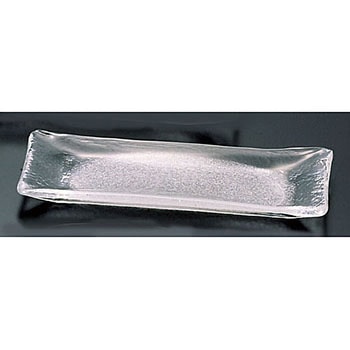 硝子和食器 白雪 焼物皿 吉沼硝子