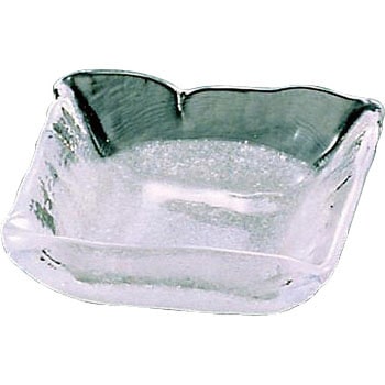 硝子和食器 白雪 角鉢 吉沼硝子
