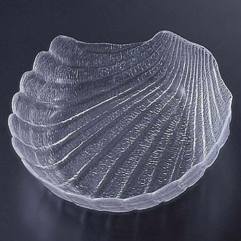 3450 SHELLシリーズ(ガラス製) 大鉢 廣田硝子 貝 和食器