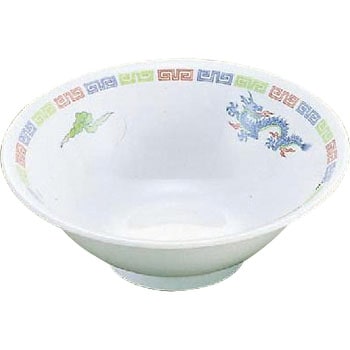 メラミン「雷門竜」 ラーメン丼 関東プラスチック工業