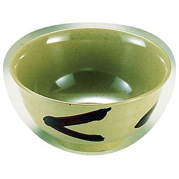 メラミン「くの字」 羽反り丼 千羽鶴印(エンテック)