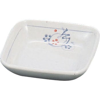 メラミン「かりん」角新香皿 - 関東プラスチック工業