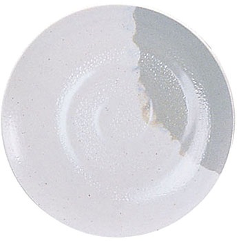 メラミン「グレイ・ストーン」丸皿 TKG