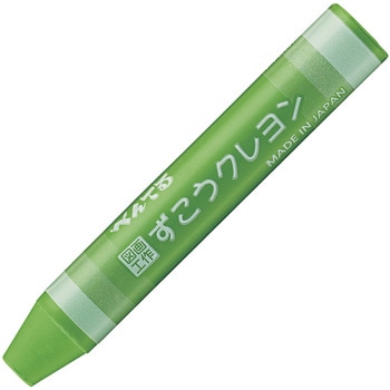 クレヨン ずこうクレヨン クリアラベル巻き 単色 ぺんてる