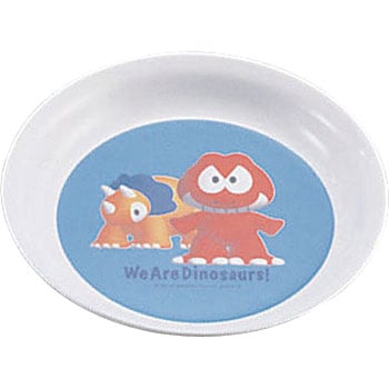 メラミンお子様食器「ダイナソワーズ」 おやつ皿 TKG