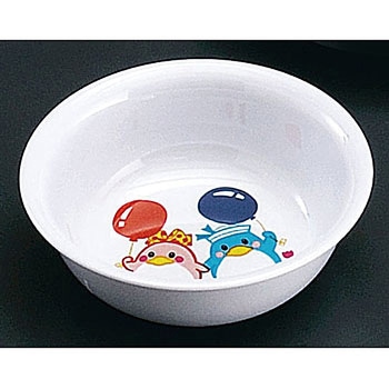 メラミンお子様食器「ベン&ベティー」 小鉢 千羽鶴印(エンテック)