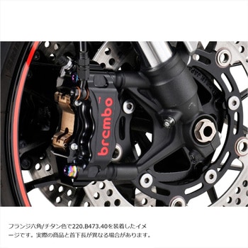ステンレスキャリパーマウントボルト チタン色 CMBF-055T プロトブレンボ
