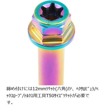 ステンレスキャリパーマウントボルト チタン色 CMBF-070T プロトブレンボ