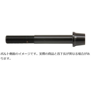 ステンレスキャリパーマウントボルト ブラック CMBT-085B プロトブレンボ