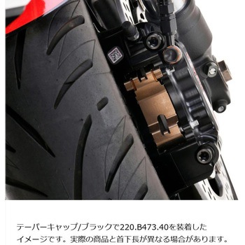 ステンレスキャリパーマウントボルト ブラック CMBT-055B プロトブレンボ