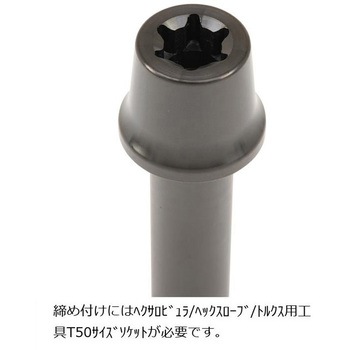 ステンレスキャリパーマウントボルト ブラック CMBT-060B - プロトブレンボ