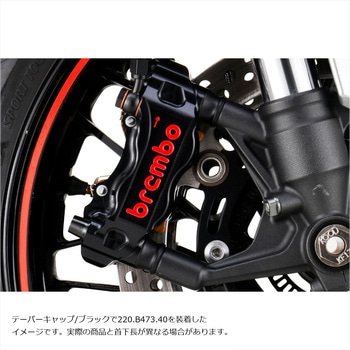 ステンレスキャリパーマウントボルト ブラック CMBT-070B - プロトブレンボ