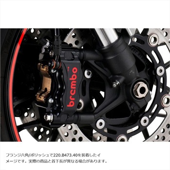 ステンレスキャリパーマウントボルト ポリッシュ CMBF-055P プロトブレンボ