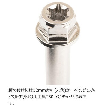 ステンレスキャリパーマウントボルト ポリッシュ CMBF-060P プロトブレンボ