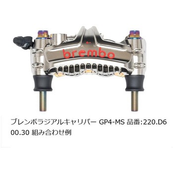 オフセットカラーマウントボルトセット 適合キャリパーB フランジ六角 チタン色 CBK-02BFT プロトブレンボ