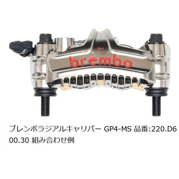 オフセットカラーマウントボルトセット 適合キャリパーB フランジ六角 ブラック CBS-02BFB プロトブレンボ
