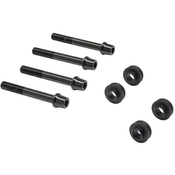 オフセットカラーマウントボルトセット 適合キャリパーB テーパーキャップ ブラック CBK-05BTB プロトブレンボ