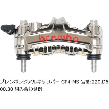 オフセットカラーマウントボルトセット 適合キャリパーB フランジ六角 ポリッシュ CBS-02BFP プロトブレンボ