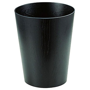 ダストボックス タモ材ブラック サイトーウッド ふた無しゴミ箱 通販モノタロウ B903