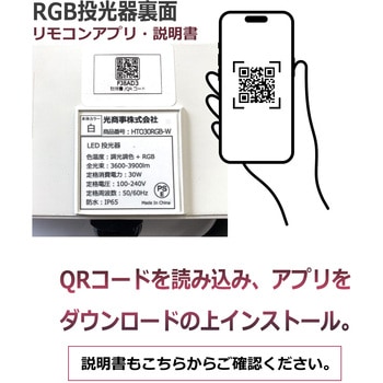 高性能LED投光器 光商事