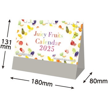 卓上カレンダー  Juicy Fruits Calendar キングコーポレーション