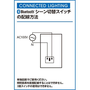 CONNECTED LIGHTING専用コントローラ シーン切替スイッチ ODELIC(オーデリック)