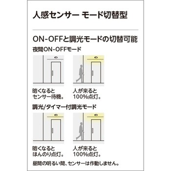 人感センサー付エクステリアベースダウンライト 白熱灯器具100Wクラス 人感センサーモード切替型 ODELIC(オーデリック)
