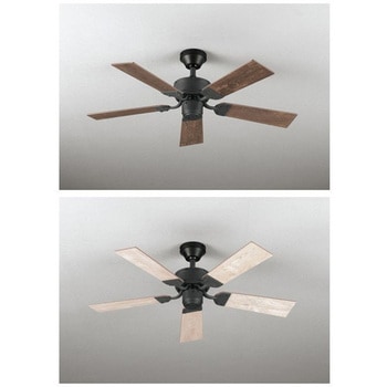 AC MOTOR FAN シーリングファン ヴィンテージウッド調 本体 ODELIC(オーデリック)