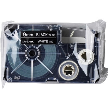 ネームランド 黒に白文字テープ カシオ計算機 ネームランドテープ