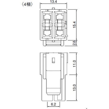 VLP-04V VLPシリーズ 1袋(10個) 日本圧着端子製造(JST) 【通販サイト