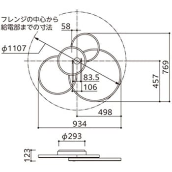 LED一体型 シャンデリア リング ODELIC(オーデリック)