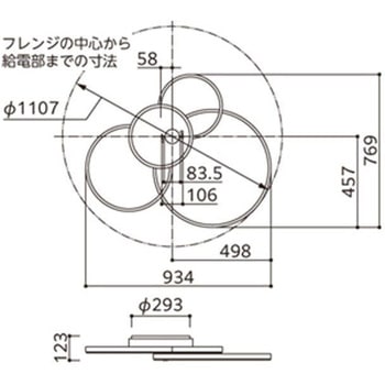 LED一体型 シャンデリア リング ODELIC(オーデリック)