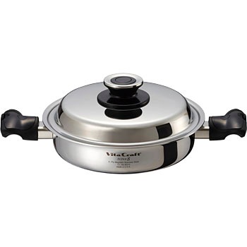 ビタクラフトスーパー8 8073 スーパーエイト両手鍋浅型 1個 VitaCraft(ビタクラフト) 【通販